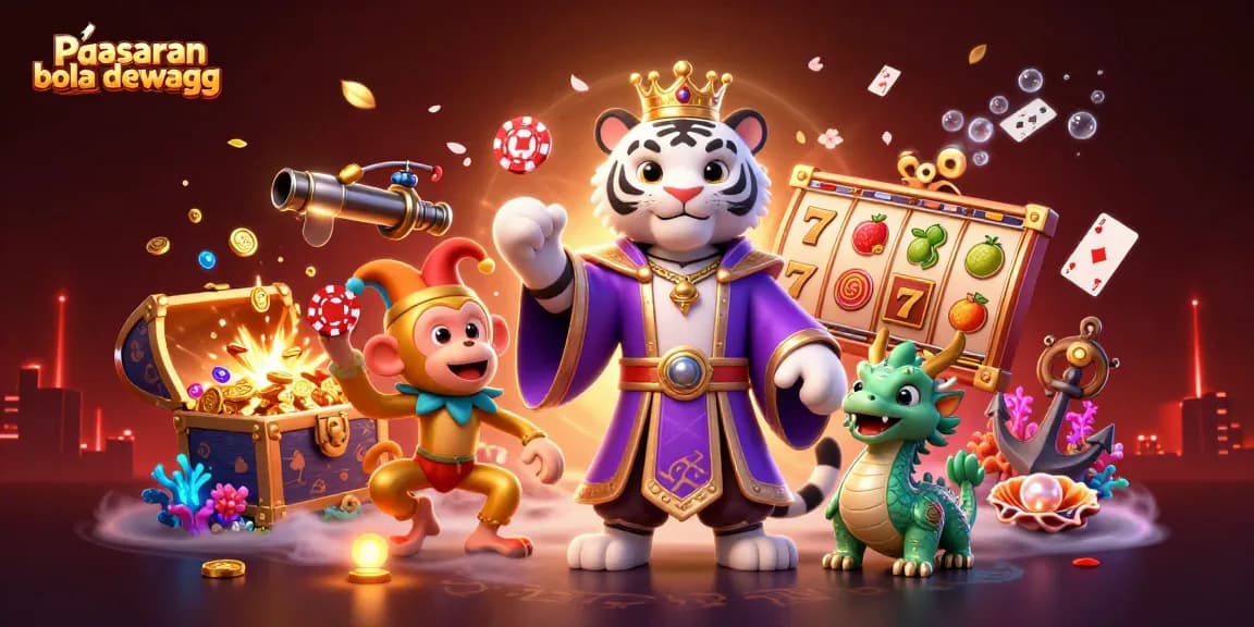 Place bets on pasaran bola dewagg while enjoying dynamic casino action with thrilling characters and elements.