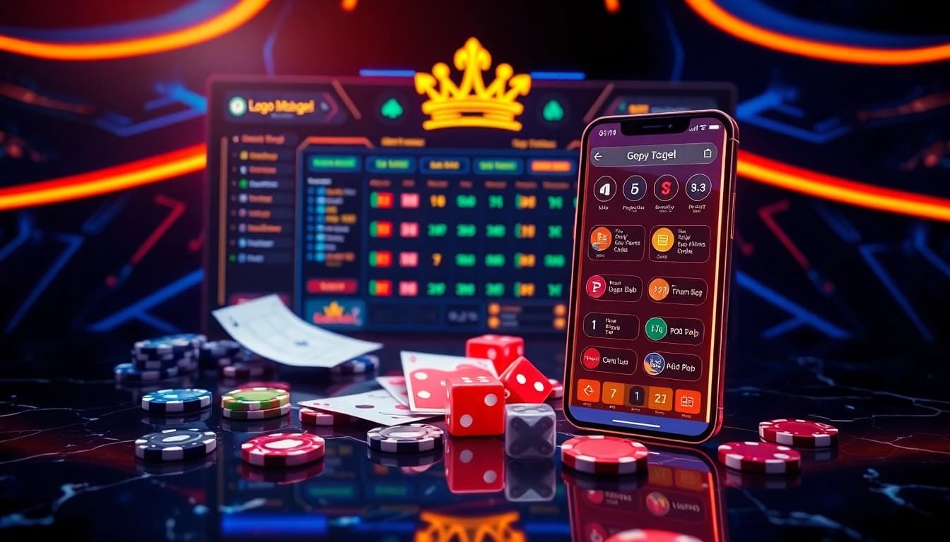 Experience gopaytogel’s fast betting interface with secure transactions and royal crown logo