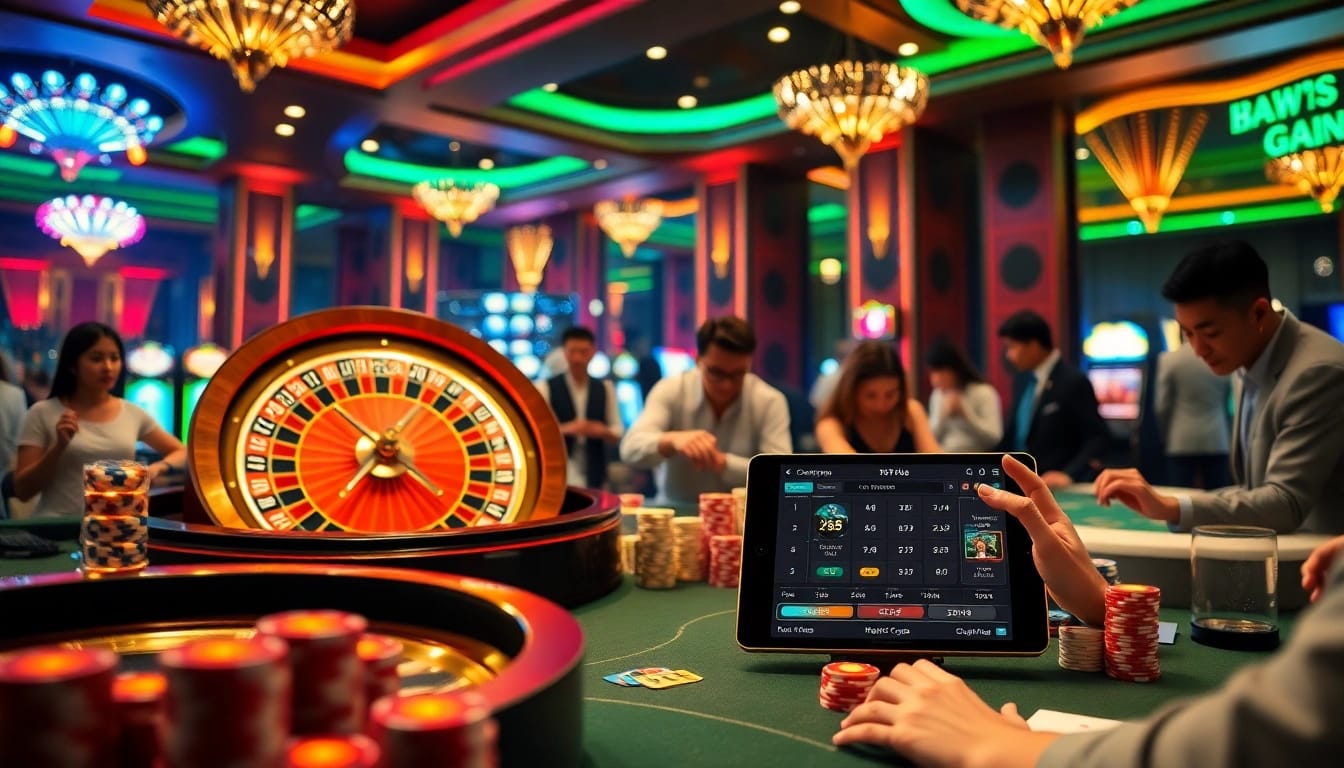 Experience thrilling gambling action at https://kk55.exchange/ with lively roulette and poker games.