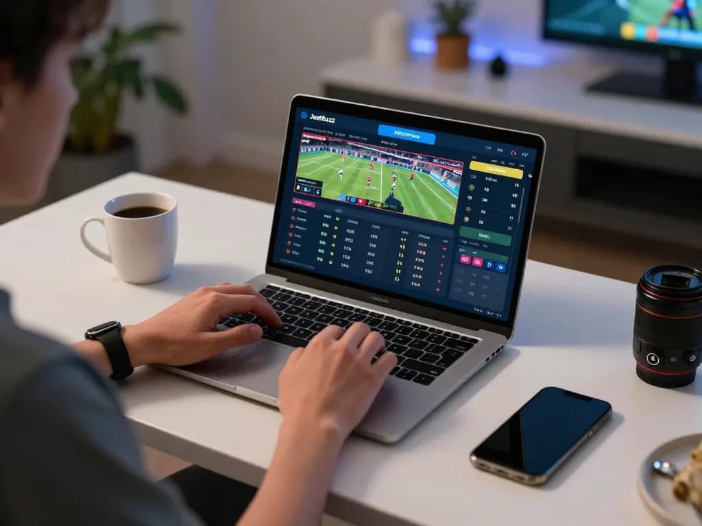 Using the Jeetbuzz app for live sports betting with engaging interface and cozy setting