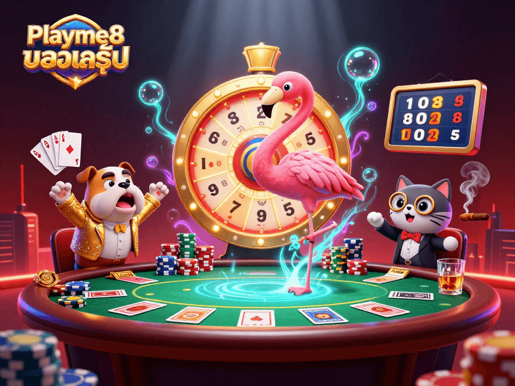 การเล่น Playme8 บอลสเต็ป สนุกสนานในคาสิโนออนไลน์ ด้วยผู้โชคดีและรางวัลใหญ่