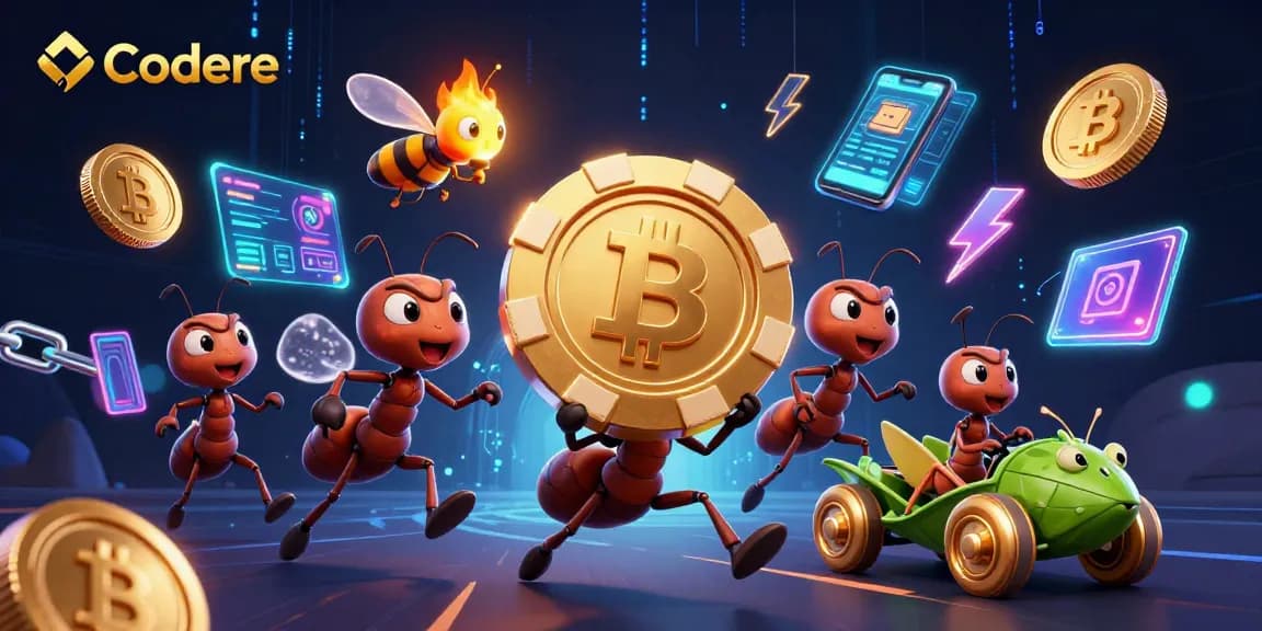 Codere players engaging in a thrilling gambling heist while carrying a gigantic golden poker chip.
