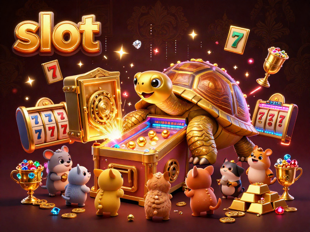 Hewan kecil antre mengakses slot jackpot yang mengasyikkan.