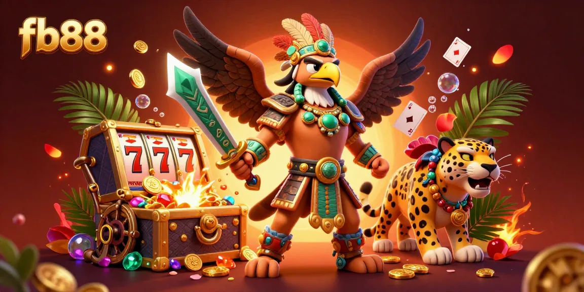 Experience the vibrant excitement of fb88 casino with cinematic 3D characters and dynamic gaming elements.