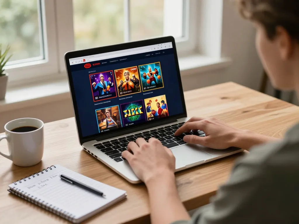 Kuwin online gaming experience with a player focused on strategic betting at home
