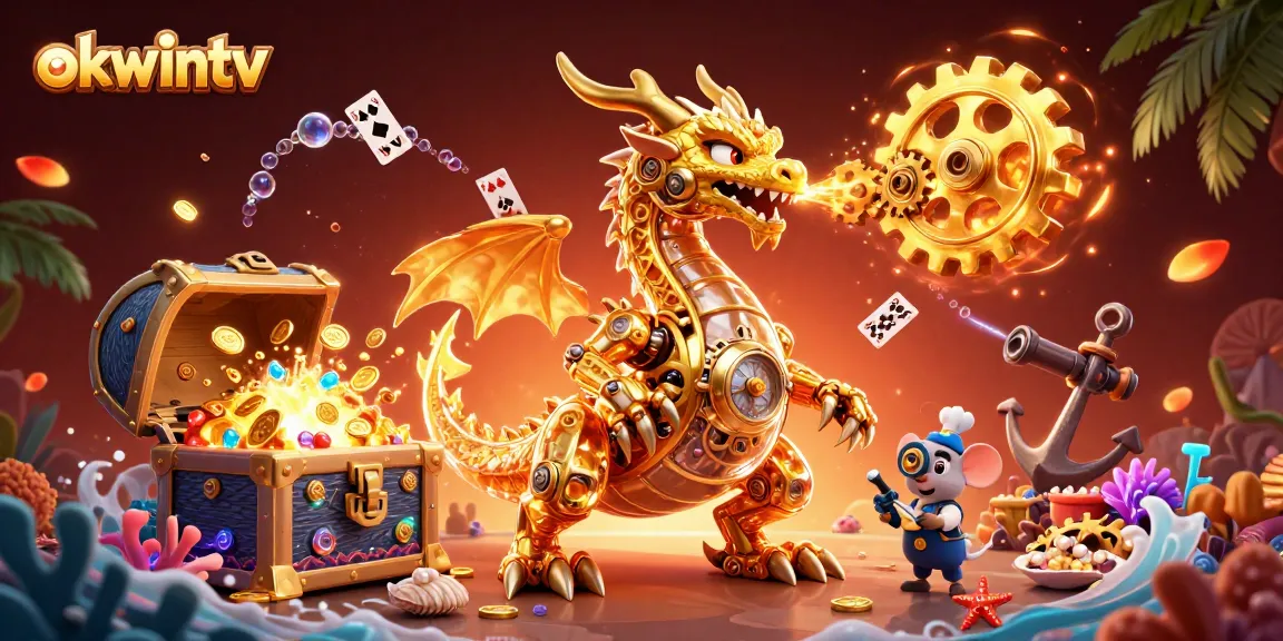 Experience exhilarating gaming with okwintv, featuring dynamic characters and vibrant casino elements.