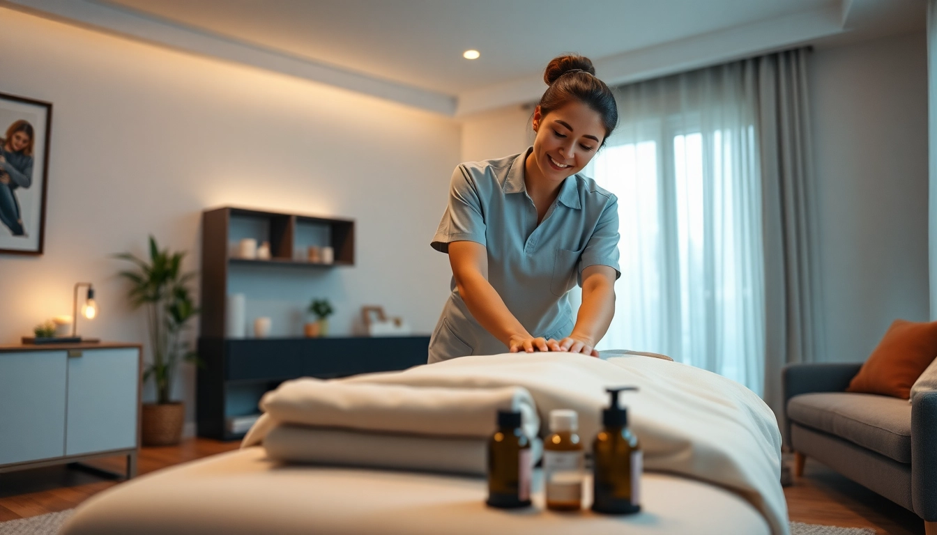 Experience 오산출장마사지 with a professional therapist providing in-home relaxation.