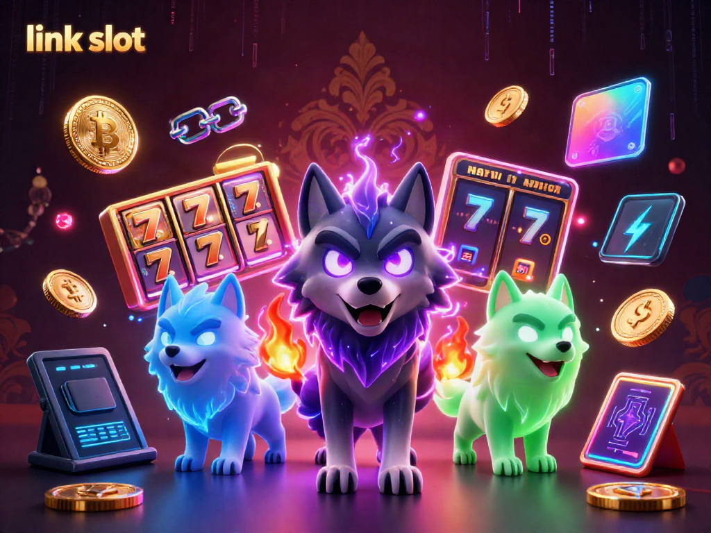 Menang di mesin slot "link slot" dengan roh serigala dan elemen kripto berdampak tinggi.