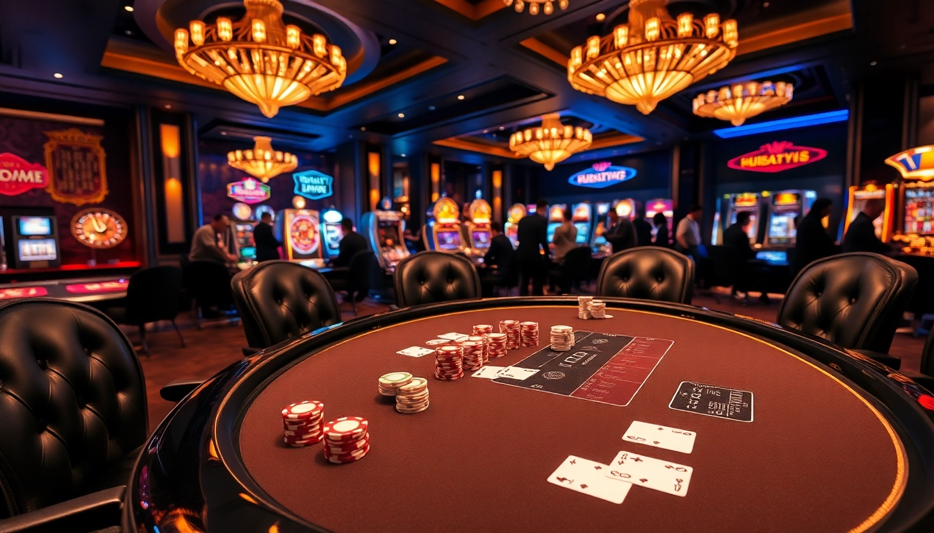 Professional gambler engaging with hz88 vip poker table featuring dynamic betting chips and digital odds display