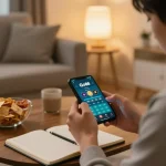 Tải Go88 from your smartphone for an engaging gameplay experience in a cozy home environment.