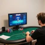 Experience the excitement of strategic gameplay at 32win with a focused online session.