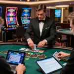 Players engaging in a live dealer game go88, focused on strategic moves and exciting gameplay.