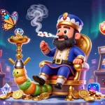 Engaging LU88 online casino scene with vibrant characters enjoying slots and games